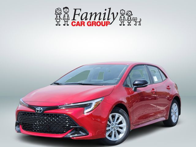 Red 2026 Toyota Corolla Hatchback SE FWD Hatchback Front-Wheel Drive Continuously Variable Transmission