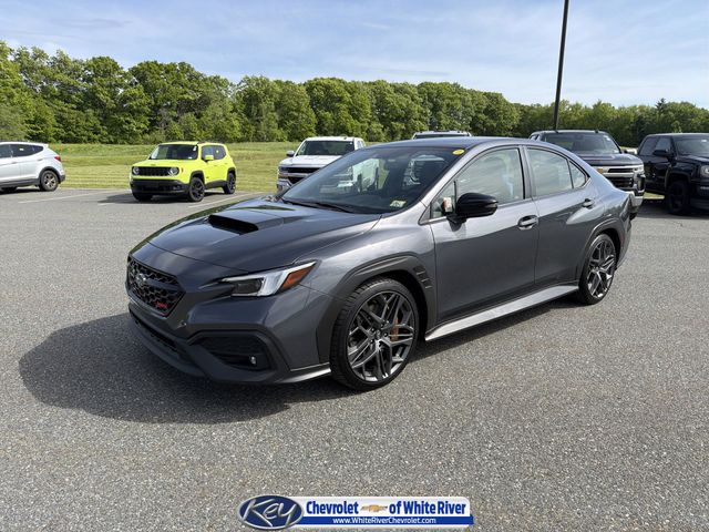 Magnetite Gray Metallic/Crystal Black Silica 2025 Subaru WRX tS AWD Sedan All-Wheel Drive 6-Speed Manual