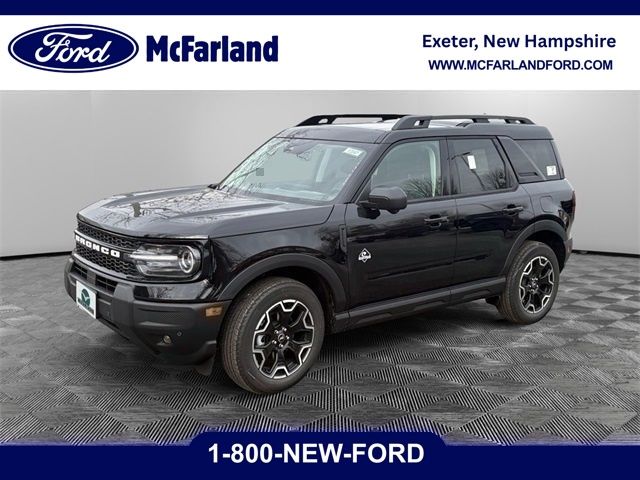 Shadow Black 2025 Ford Bronco Sport Outer Banks AWD SUV / Crossover All-Wheel Drive 8-Speed Automatic