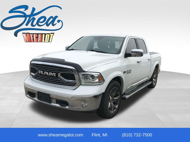 Bright White Clearcoat 2017 RAM 1500 Pickup Truck Four-Wheel Drive 8-Speed Automatic