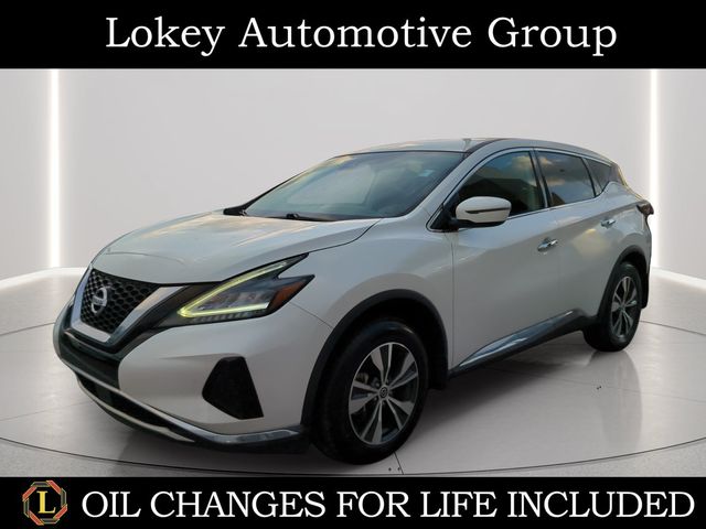 Pearl White Tricoat 2020 Nissan Murano SUV / Crossover Front-Wheel Drive Continuously Variable Transmission