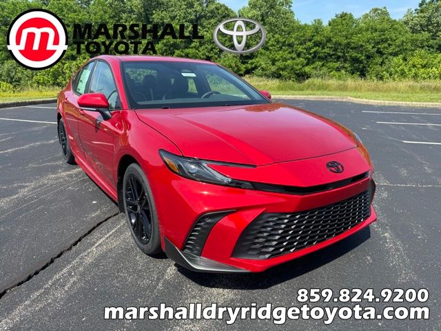 Supersonic Red 2026 Toyota Camry SE FWD Sedan Front-Wheel Drive Continuously Variable Transmission