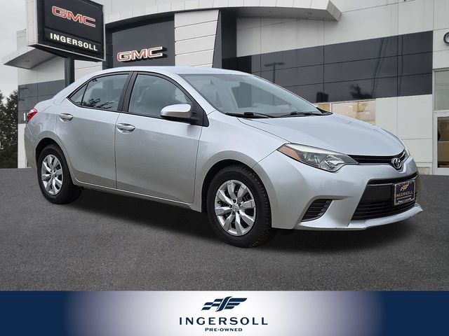 Classic Silver Metallic 2016 Toyota Corolla Sedan Front-Wheel Drive Continuously Variable Transmission
