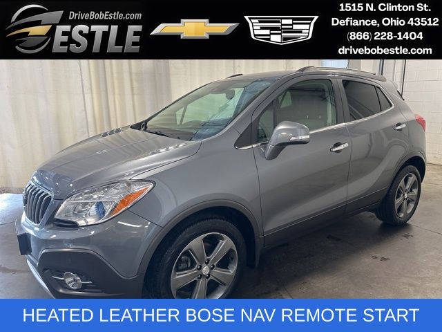 Satin Steel Gray Metallic 2014 Buick Encore Premium FWD SUV / Crossover Front-Wheel Drive 6-Speed Automatic