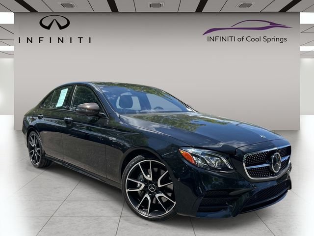 Black 2018 Mercedes-Benz E-Class AMG E 43 Sedan 4MATIC Sedan All-Wheel Drive 9-Speed Automatic