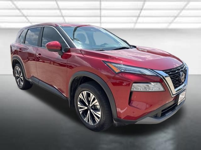 Red (Scarlet Ember Tintcoat) 2023 Nissan Rogue SV FWD SUV / Crossover Front-Wheel Drive Continuously Variable Transmission