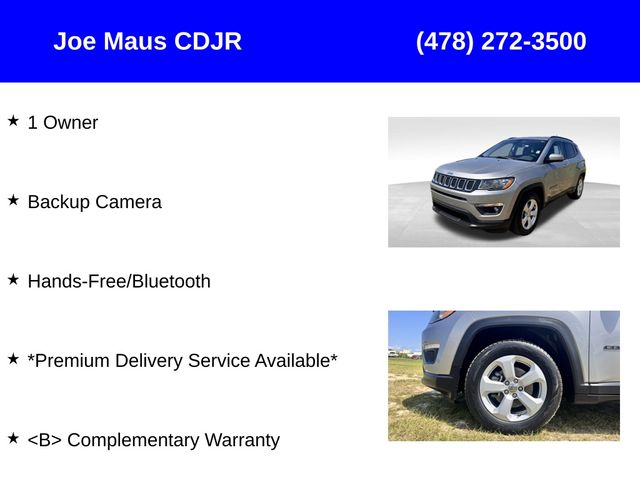 used 2019 Jeep Compass car, priced at $11,487