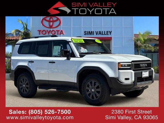 Ice Cap 2025 Toyota Land Cruiser 4WD SUV / Crossover Four-Wheel Drive 8-Speed Automatic