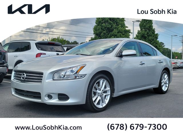 Brilliant Silver Metallic 2011 Nissan Maxima S Sedan Front-Wheel Drive Continuously Variable Transmission