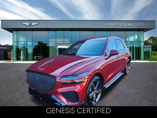 Mauna Red 2025 Genesis GV70 SUV / Crossover All-Wheel Drive 8-Speed Automatic