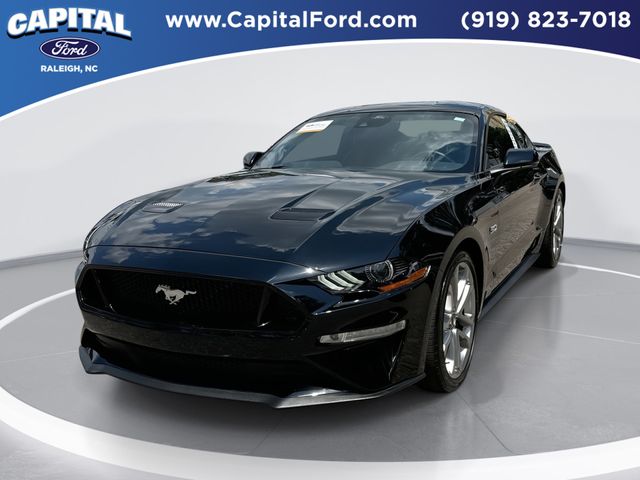 Shadow Black 2023 Ford Mustang GT Premium Fastback RWD Coupe Rear-Wheel Drive Automatic