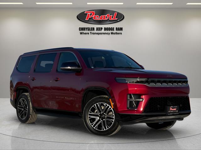 Velvet Red Pearlcoat (DISC) 2026 Jeep Grand Wagoneer SUV / Crossover Four-Wheel Drive 8-Speed Automatic