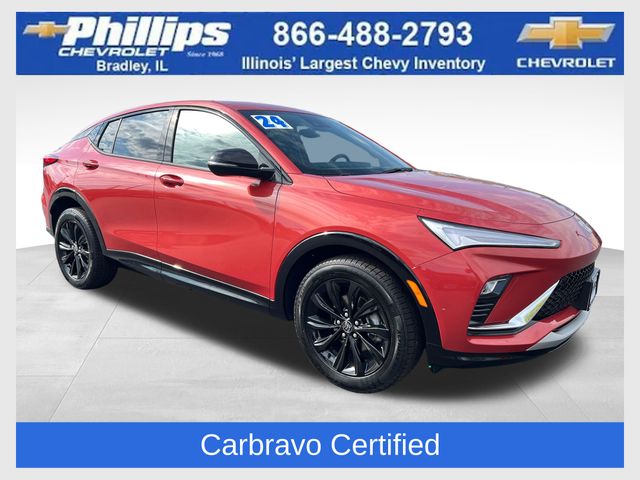 Sunrise Red Metallic 2024 Buick Envista SUV / Crossover Front-Wheel Drive 6-Speed Automatic