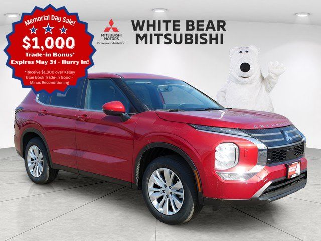 Red Diamond 2026 Mitsubishi Outlander ES FWD SUV / Crossover Front-Wheel Drive Continuously Variable Transmission