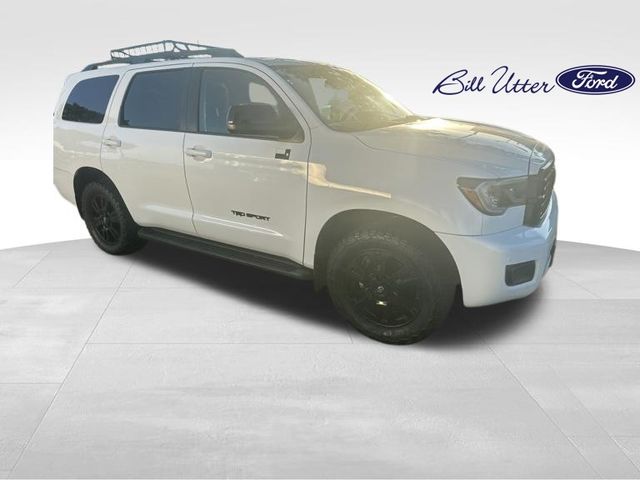 Super White 2021 Toyota Sequoia SUV / Crossover Four-Wheel Drive 6-Speed Automatic
