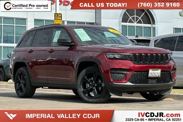 Velvet Red Pearlcoat 2023 Jeep Grand Cherokee SUV / Crossover 4X2 8-Speed Automatic