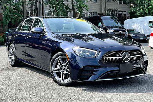 Nautical Blue Metallic 2023 Mercedes-Benz E-Class Sedan All-Wheel Drive 9-Speed Automatic