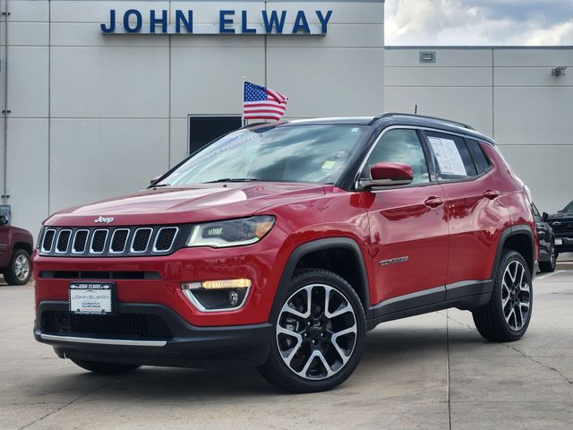 Redline Pearlcoat 2017 Jeep Compass SUV / Crossover Four-Wheel Drive 9-Speed Automatic
