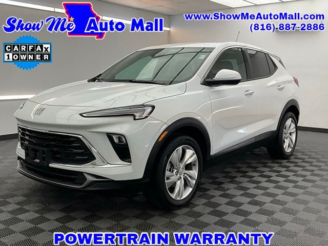 Summit White 2025 Buick Encore GX Preferred FWD SUV / Crossover Front-Wheel Drive Continuously Variable Transmission