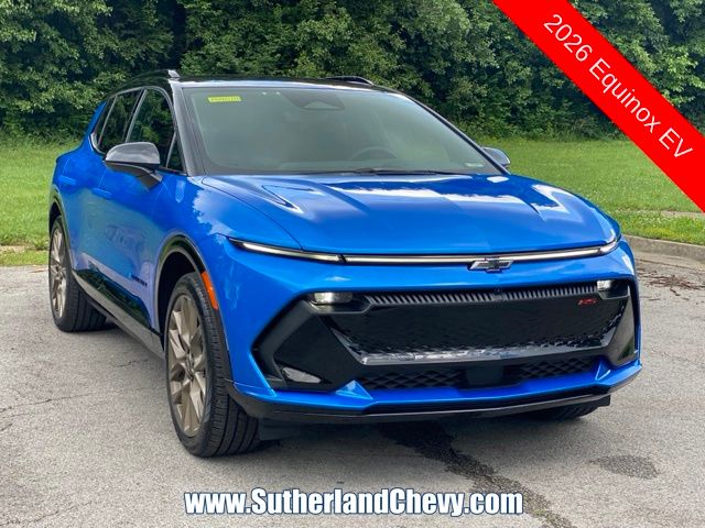Riptide Blue Metallic 2026 Chevrolet Equinox EV SUV / Crossover All-Wheel Drive 1-Speed Automatic