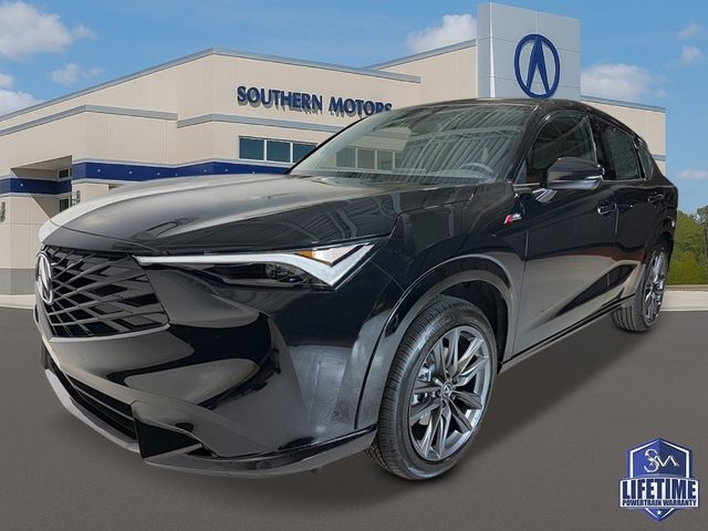 Crystal Black Pearl 2025 Acura ADX SUV / Crossover All-Wheel Drive Continuously Variable Transmission