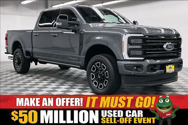 Carbonized Gray Metallic 2026 Ford F-250 Super Duty Pickup Truck Four-Wheel Drive 10-Speed Automatic