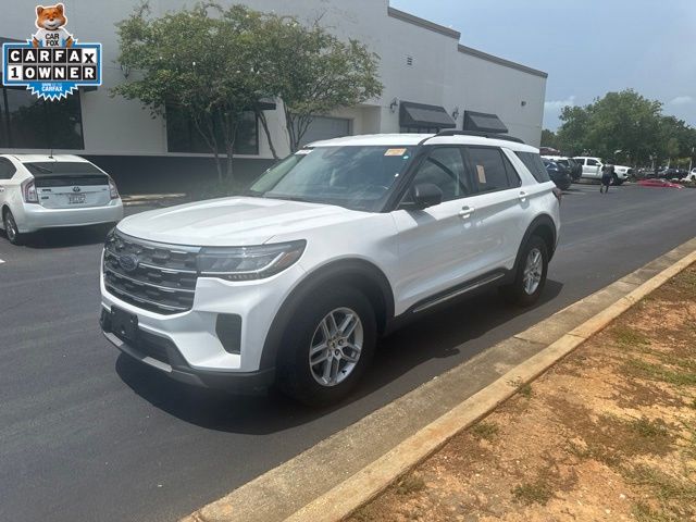 Oxford White 2025 Ford Explorer SUV / Crossover All-Wheel Drive Automatic