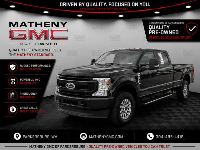 Black Metallic 2020 Ford F-350 Super Duty Pickup Truck Four-Wheel Drive Automatic