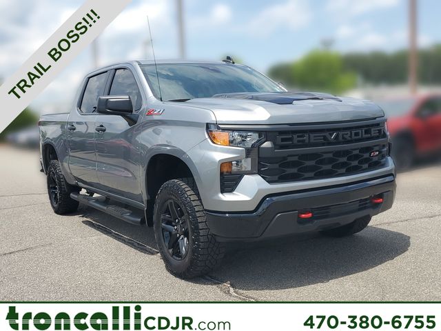 Sterling Gray Metallic 2025 Chevrolet Silverado 1500 Pickup Truck Four-Wheel Drive Automatic