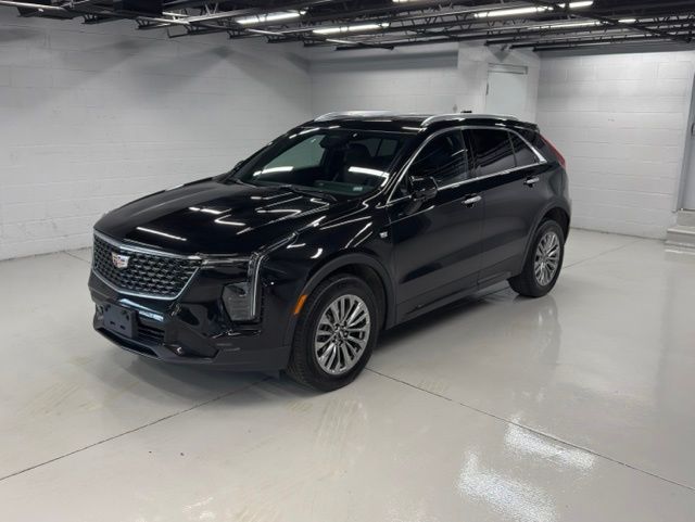 Stellar Black Metallic 2025 Cadillac XT4 Premium Luxury AWD SUV / Crossover Four-Wheel Drive Automatic