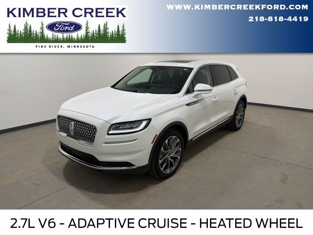 Pristine White Metallic Tri-Coat 2023 Lincoln Nautilus Reserve AWD SUV / Crossover All-Wheel Drive 8-Speed Automatic