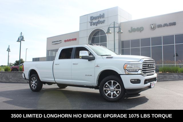 Bright White Clearcoat 2024 RAM 3500 Pickup Truck Four-Wheel Drive 6-Speed Automatic