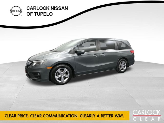 Pacific Pewter Metallic 2019 Honda Odyssey EX FWD Minivan Front-Wheel Drive 9-Speed Automatic