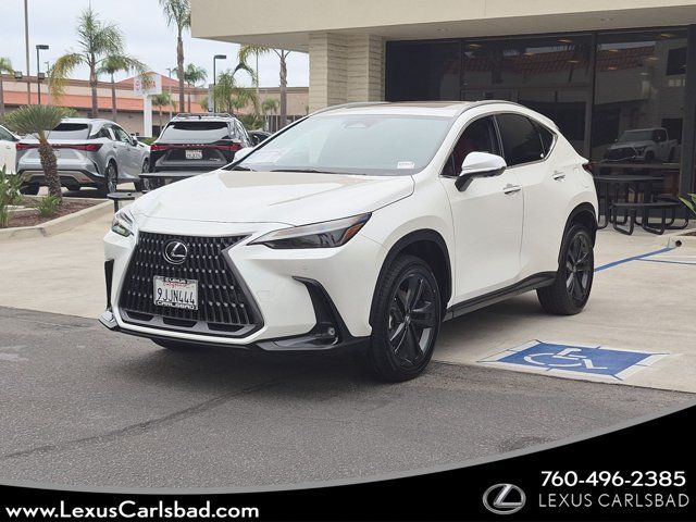 Eminent White Pearl 2024 Lexus NX Hybrid SUV / Crossover All-Wheel Drive Continuously Variable Transmission