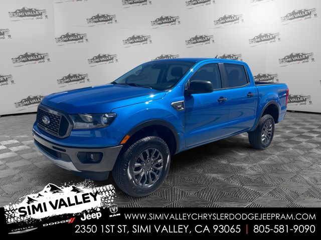 Blue 2022 Ford Ranger Pickup Truck 4X2 Automatic