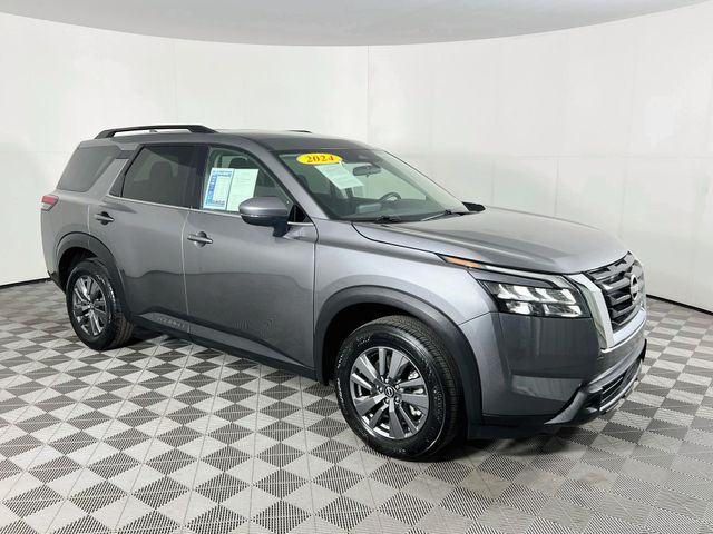 Gray (Gun Metallic) 2024 Nissan Pathfinder SUV / Crossover Front-Wheel Drive 9-Speed Automatic