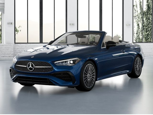2026 Mercedes-Benz CLE 300 4MATIC Coupe Lease Special — 2027 Mercedes-Benz CLE 300 in Starling Blue Metallic shown