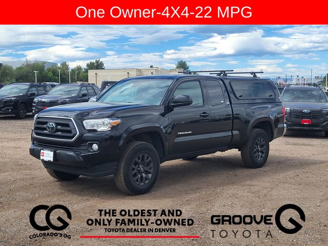 Black 2023 Toyota Tacoma Pickup Truck Four-Wheel Drive 6-Speed Automatic