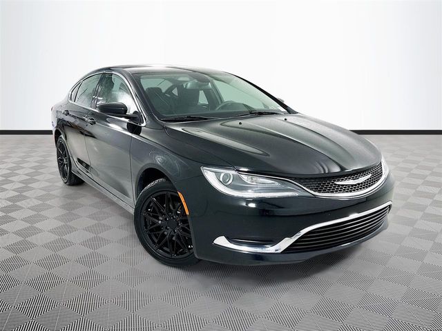 Black Clearcoat 2016 Chrysler 200 Limited Sedan FWD Sedan Front-Wheel Drive 9-Speed Automatic