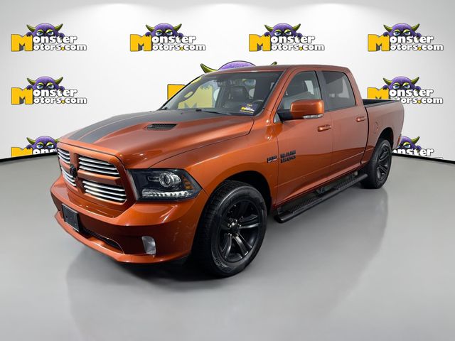 Copperhead Pearlcoat 2017 RAM 1500 Pickup Truck Four-Wheel Drive 8-Speed Automatic