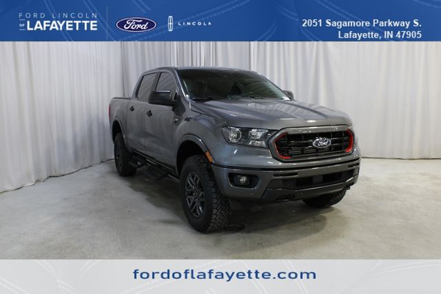Carbonized Gray Metallic 2023 Ford Ranger XLT SuperCrew 4WD Pickup Truck Four-Wheel Drive Automatic