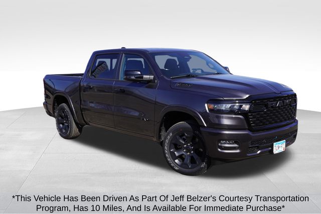 Gray (Granite Crystal Metallic Clearcoat) 2026 RAM 1500 Big Horn Crew Cab 4WD Pickup Truck Four-Wheel Drive 8-Speed Automatic