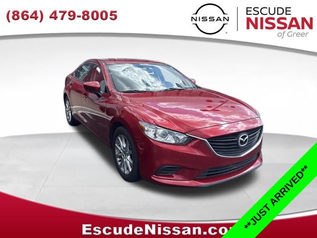 Soul Red Metallic 2017 Mazda MAZDA6 Sport Sedan FWD Sedan Front-Wheel Drive 6-Speed Automatic
