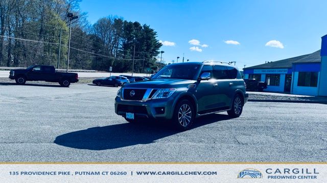 Gray (Gun Metallic) 2019 Nissan Armada SL 4WD SUV / Crossover Four-Wheel Drive 7-Speed Automatic