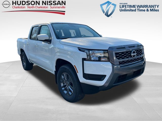 2025 Glacier White Nissan Frontier SV RWD Truck