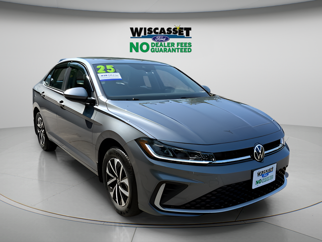 Gray 2025 Volkswagen Jetta Sedan Front-Wheel Drive 8-Speed Automatic