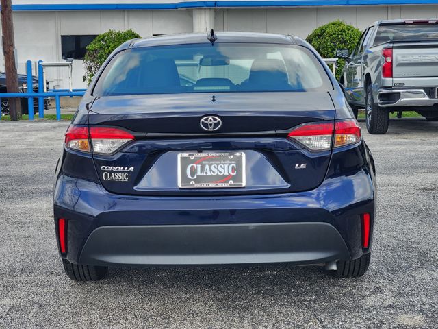2024 Toyota Corolla LE Blue at Traditions Chevrolet