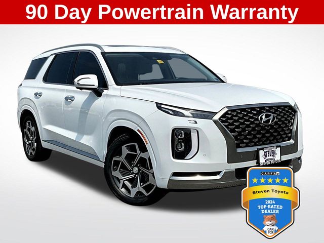 Hyper White 2022 Hyundai Palisade SUV / Crossover All-Wheel Drive 8-Speed Automatic
