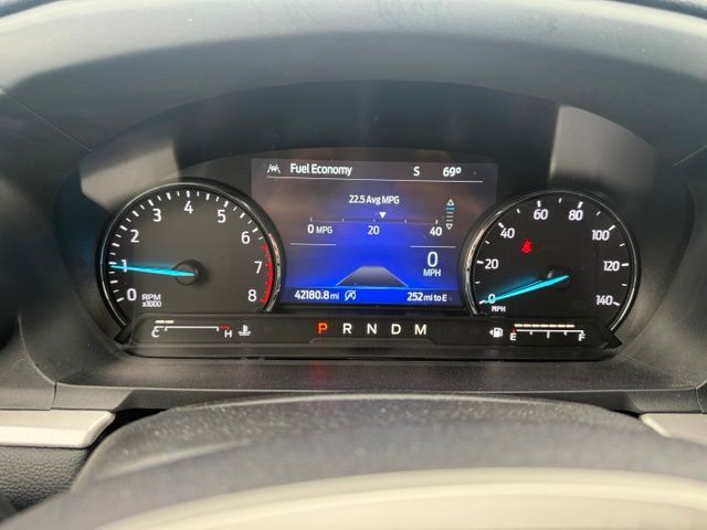2020 Oxford White Ford Explorer XLT 4X4 SUV