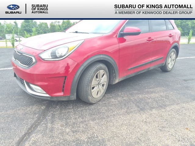 Crimson Red 2017 Kia Niro SUV / Crossover Front-Wheel Drive 6-Speed Dual Clutch